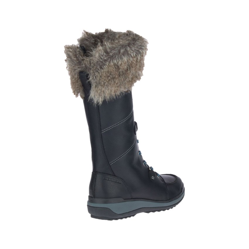 Bottes Merrell Snowcreek Tall Polar Waterproof Noir Femme | G.R.JJIO